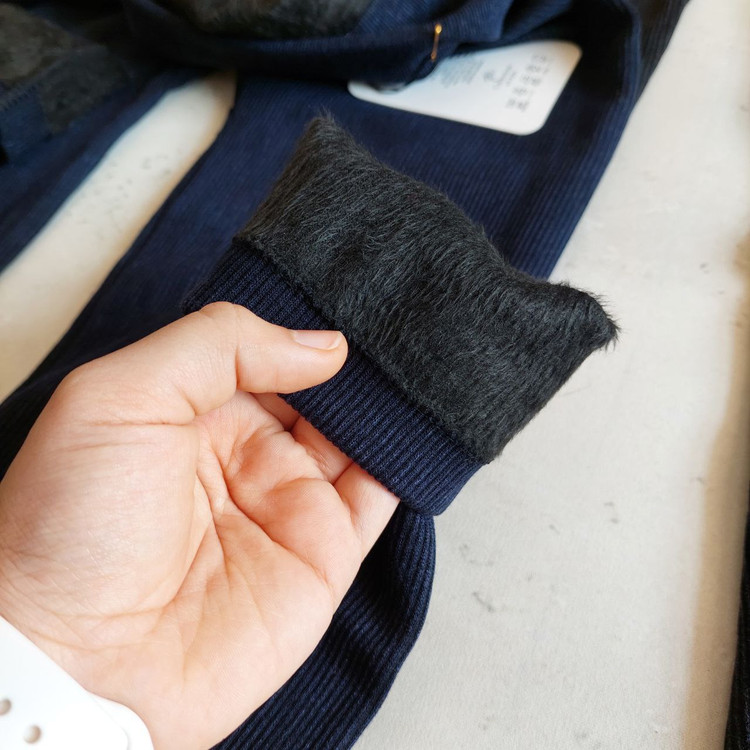 لگ مخمل کبریتی داخل خز زنانه