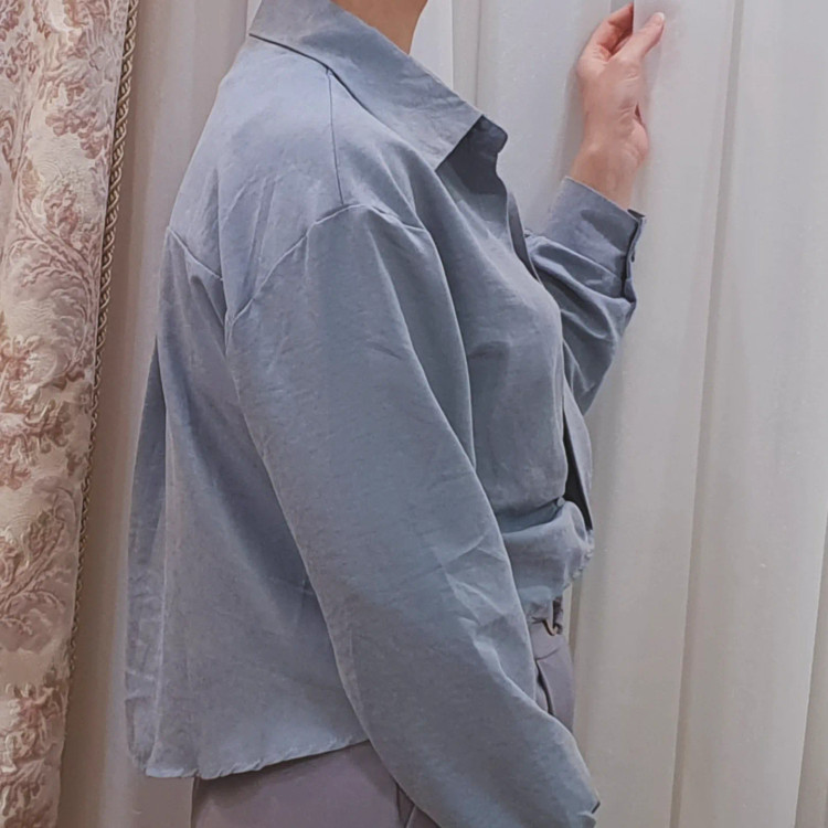 شومیز کراپ مجلسی جلو گره ای زنانه